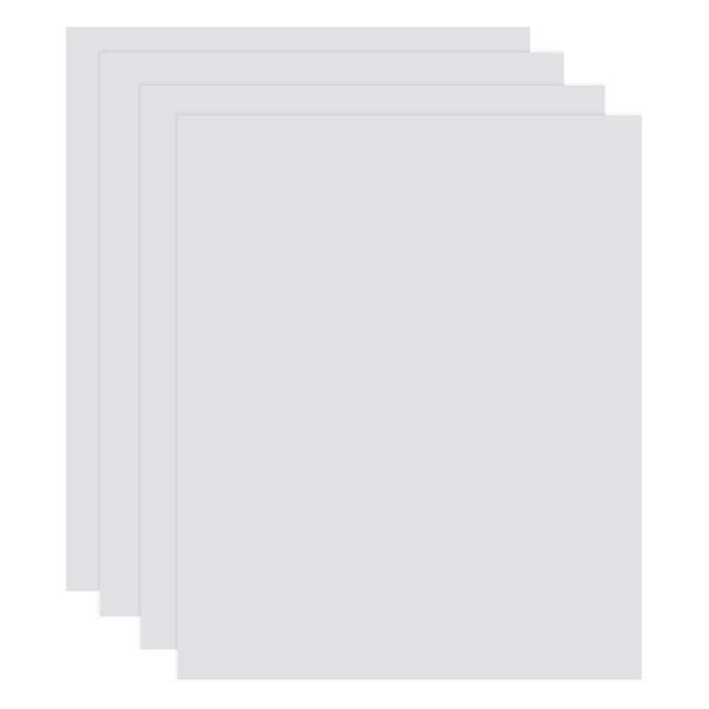 Uxcell Paquete de 4 hojas de plástico ABS, 0.04" de grosor, 4"x6" hoja de plástico duro flexible, panel de plástico moldeable por calor para manualidades de bricolaje y decoración del hogar, blanco