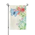 thumbnail image 1 of XMXY Vintage Butterfly Garden Flags Double Sided,Farmhouse Holiday Yard Outdoor Sign Decor Flag, 28"x40" inch, 1 of 8