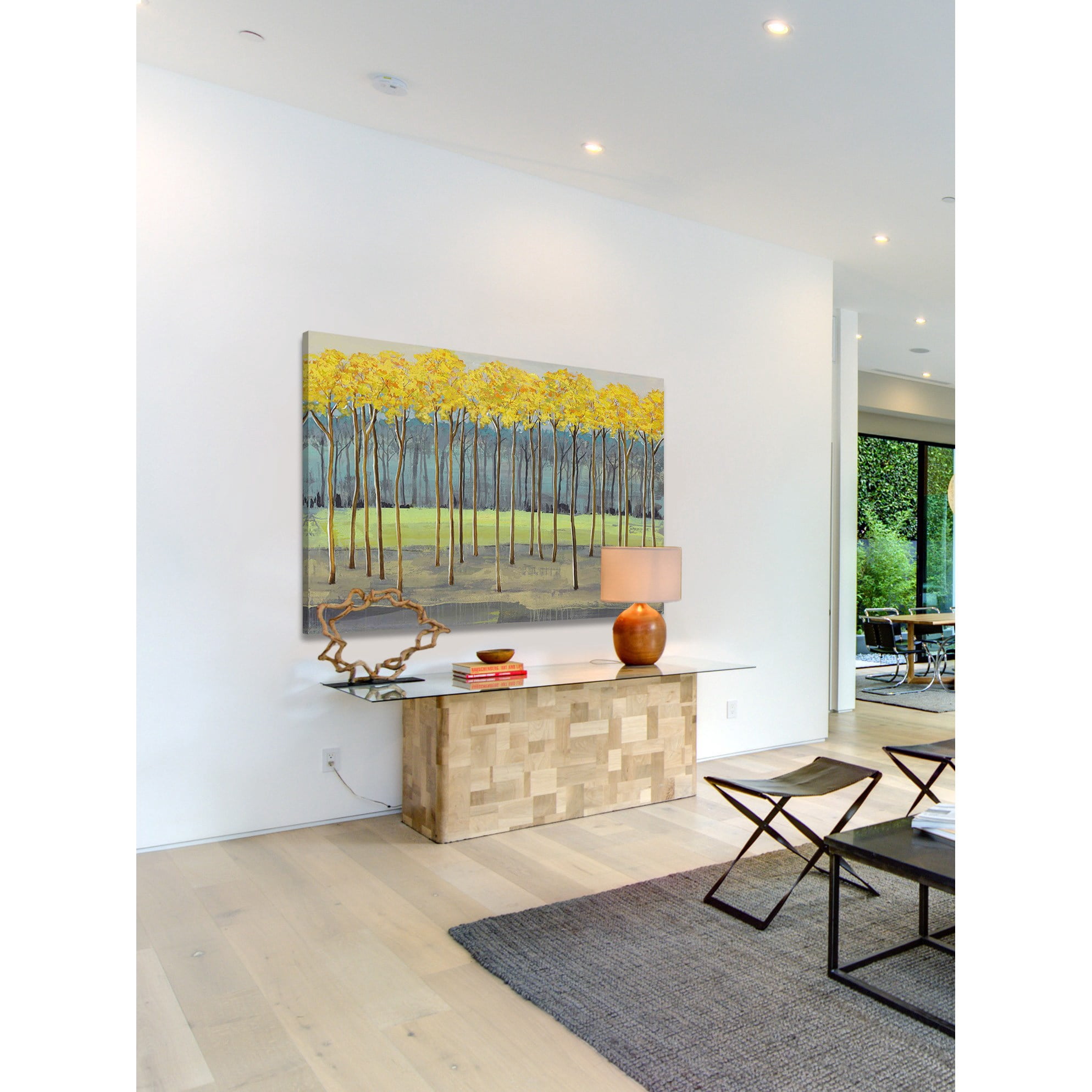 Marmont Hill "Fresh Foliage I" Painting Print on Wrapped Canvas