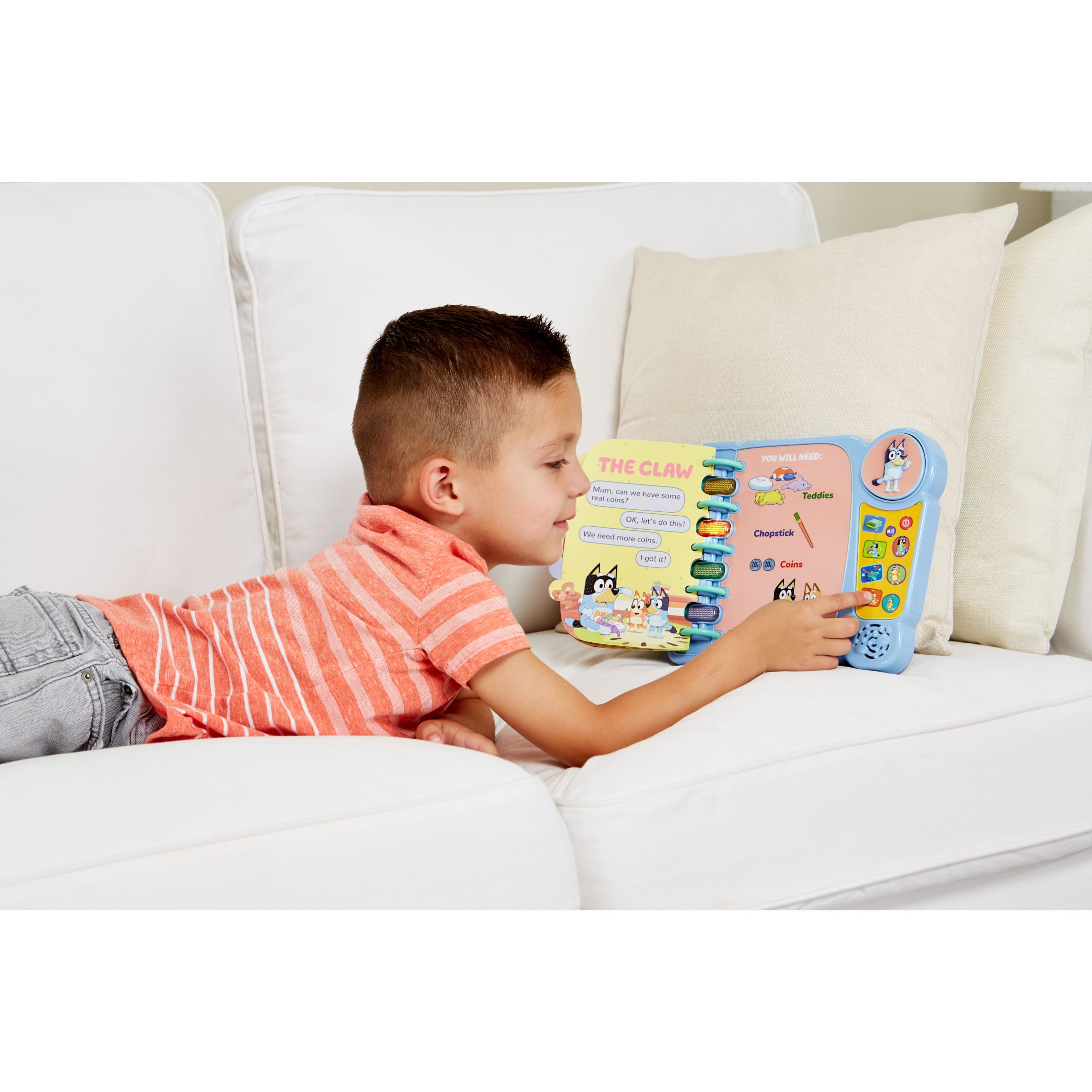 VTech Bluey Bluey's Book of Games Baby and Toddler Toys