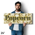 thumbnail image 4 of Popcorn Vinyl Decal 5 Pack of 24 Inch x 9 Inch Weatherproof Heavy-Duty Adhesive Backing | Carnival Snacks, Freshly Made, Perfect for Events | Made in USA, 4 of 6