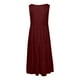 thumbnail image 3 of Vestido informal ligero sin mangas de color liso para mujer, ideal para primavera-verano, 3 of 4