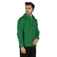 thumbnail image 3 of Inkmeso Kurta Courte à Capuche Unie Henley pour Hommes T-shirt en Coton à Manches Longues Coupe Régulière Tenue d'Été, 3 of 7