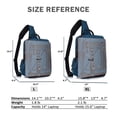thumbnail image 3 of Bandolera de lona Schkleier para hombre, 3 of 7