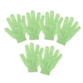 thumbnail image 4 of Guantes Exfoliantes de Cuerpo de Baño Sunnimix 6 Piezas color verde, 4 of 8