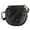 Black, variant on CTM Leather Studded Biker Belt Waistpack