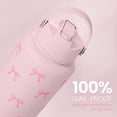 thumbnail image 4 of Botella SANDJEST con aislamiento de acero inoxidable, 946 ml, lazo rosa, 4 of 7