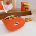 thumbnail image 4 of Funda de silicona de dibujos animados compatible con AirPods Pro - Funda protectora suave a prueba de golpes [Serie Chocolate Biscuit] (Reeses), 4 of 4