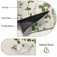 thumbnail image 5 of Round Rug 3ft Area Rug, Irish Shamrock Floral St. Patrick's Day Area Rugs for Living Room Bedroom, Spring Flower Clovers Floor Mat Non-Slip Non-Shedding Carpet Indoor Accent Rugs, 5 of 9