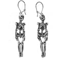 thumbnail image 2 of Alchemy Metal-Wear E9 - Boucle d'Oreille Squelette, 2 of 3