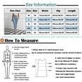 thumbnail image 2 of AWXNJUX Summer Jeans for Women 2024 Women Stretch Slim Button High Waist Sexy Pants Women Pencil Pants Stretch Plus Size Jeans Mid Rise Jeans for Women Woman Jeans Jeans for Woman(B,XL), 2 of 4