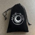 thumbnail image 1 of Bolsa con cordón de franela de la marca Tarot, bolsa con cordón para joyas, bolsa para dispositivos móviles, bolsa de nailon, bolsa pequeña, 1 of 6