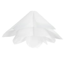KALLORY Flower Petal Lamp Shade Large Lamps Living Room Lampshade White