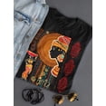 thumbnail image 3 of "africa" Women Ethnic Ornaments T-Shirt Women -Image by Shutterstock, Female Small, 3 of 4