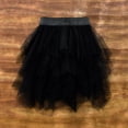 thumbnail image 3 of URMAGIC Baby Girl's Rainbow Tutu Skirt Layered Tulle Princess Ballet Dress 1-8 Years, 3 of 5