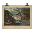 thumbnail image 2 of Print: View Of The High Falls Of Trenton, West Canada Creek, New York, 2 of 4