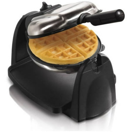 Hamilton Beach Flip Belgian Waffle Maker with Removable Grids | Model# (Best Waffle Iron With Removable Plates)