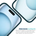 thumbnail image 6 of Tech Armor 3 Pack Screen Protector + Camera Lens Protector for iPhone 15 6.7 inch - Ballistic Tempered Glass, Case Friendly, Sensor Protection, HD, 9H Hardness, 6 of 6