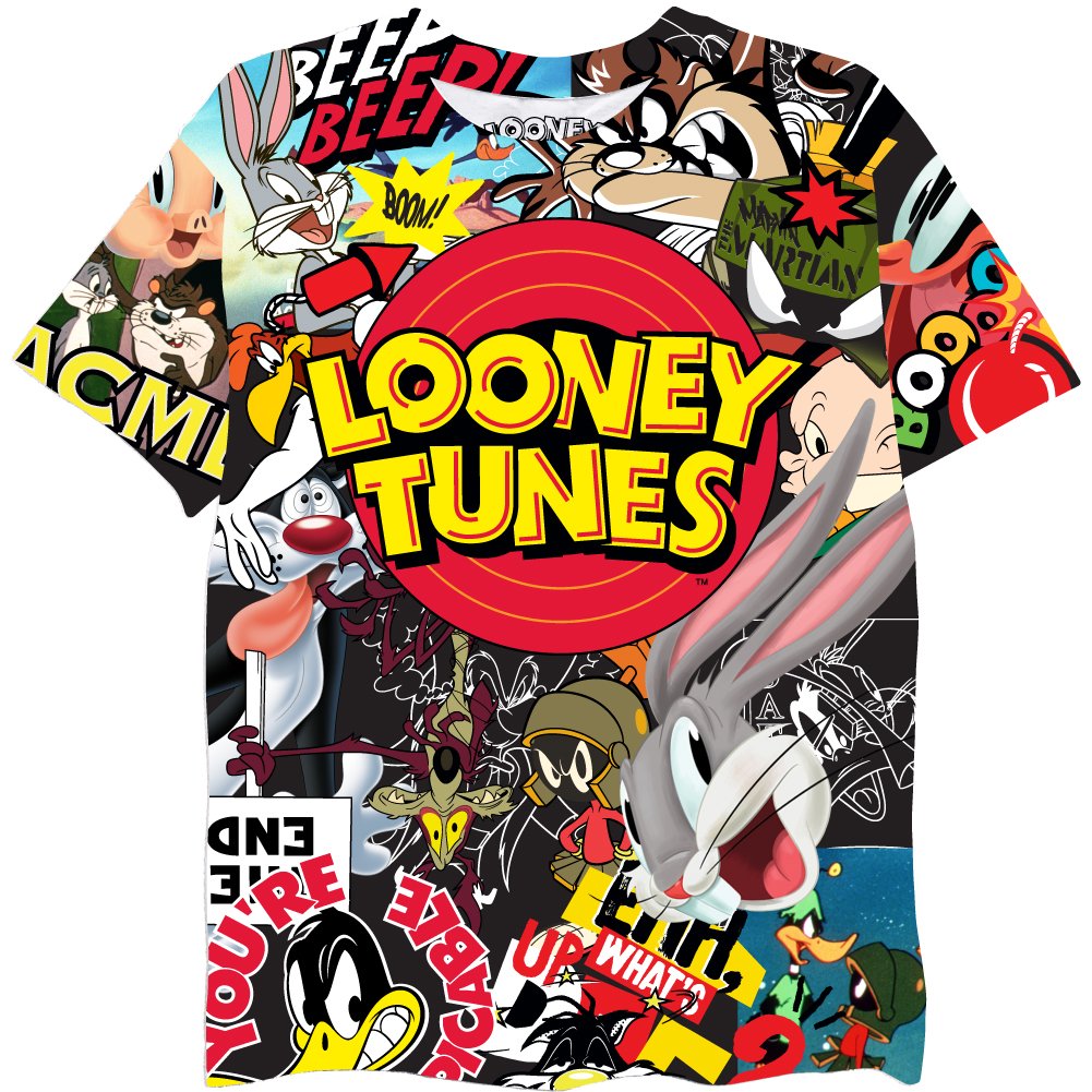 Looney Tunes Boys Short Sleeve T Shirt Bugs Bunny Taz Marvin Daffy looney-tunes-boys-short-sleeve-t-shirt-bugs-bunny-taz-marvin-daffy