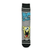 SpongeBob SquarePants Mens Casual Crew Socks, 6-Pack, Size 8-12