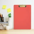 thumbnail image 6 of Coolnut Red Solid Color Clipboard, Acrylic Standard A4 Letter Size Clip Board with Low Profile Clip for Office, Classroom, Doctor, Nurse and Teacher Gifts, 6 of 7