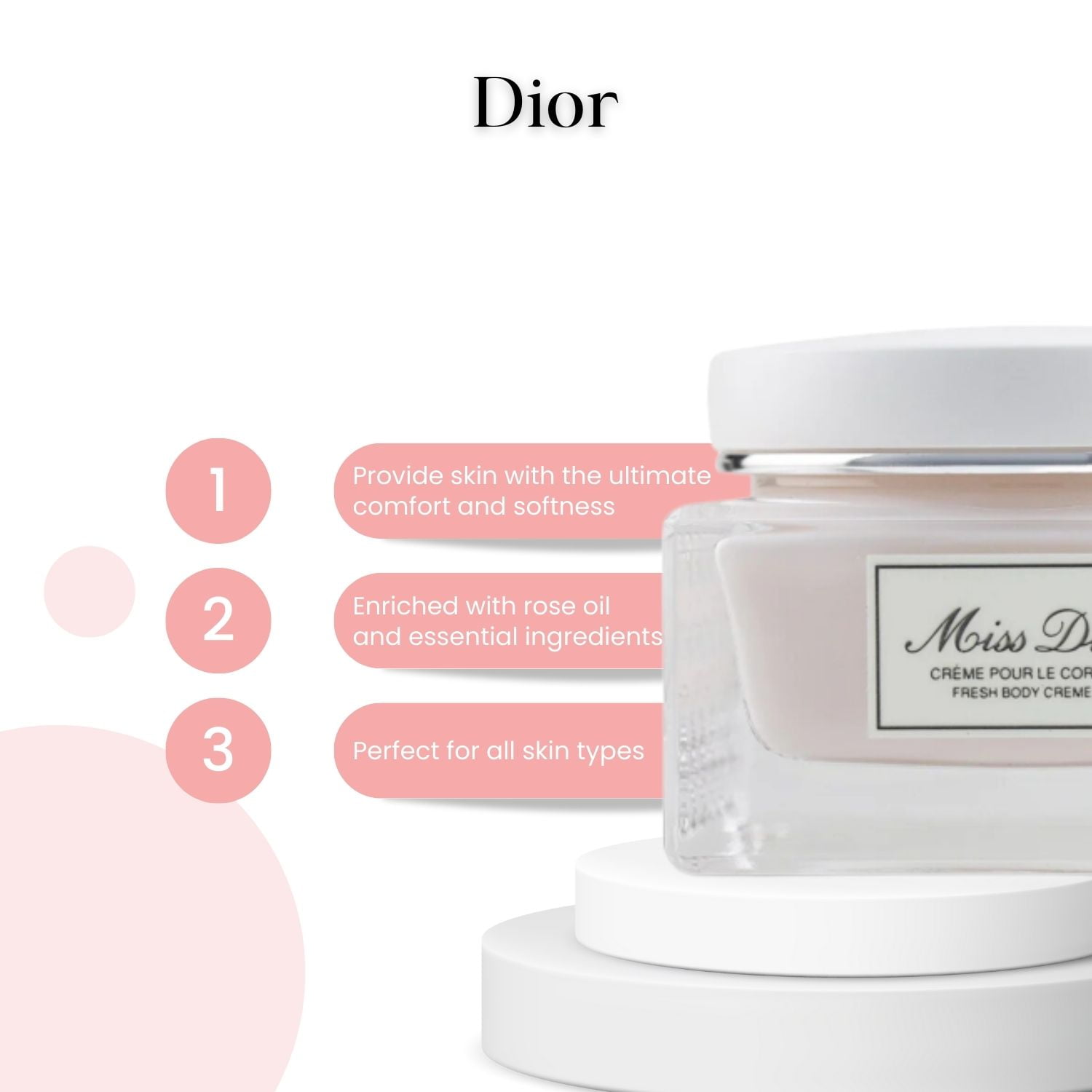 Amazon | Dior ミス ディオール ボディクリーム 150ml [並行輸入