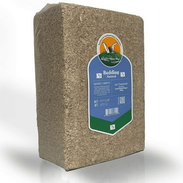 Rabbit Hole Hay, Ultra Premium Food Grade Bedding; 6.0cu ft Natural