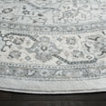 thumbnail image 3 of SAFAVIEH Isabella Zander Oriental Area Rug, Light Grey/Cream, 6'7" x 6'7" Round, 3 of 10