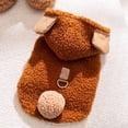 thumbnail image 5 of Puppy cat clothes Four seasons cute animal sleeveless traction sweater Teddy pet cat clothes dog clothes（Small）, 5 of 7