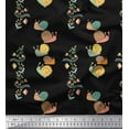 thumbnail image 1 of Soimoi Cotton Duck Fabric Leaves,Floral & Snail Kids Printed Craft Fabric by The Yard 42 Inch Wide, 1 of 1