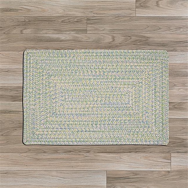 Colonial Mills Rug KC27R024X096R 2 x 8 ft. Kicks Cove Rectangle Braided Rug Pastel