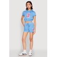 thumbnail image 3 of Women's French Terry Bear Graphic Cropped Hoodie, 3 of 5