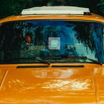 ULTNICE 12Pcs Windshield Sticker Static Cling Film for Vehicle Inspection Purposes