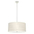 thumbnail image 2 of Hunter - Solhaven 4-light Bleached Alder, Large Pendant Light, Dimmable, Modern Style, Drum Shaped, for Bedrooms, Dining, Living Rooms - 19383, 2 of 7