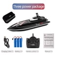 thumbnail image 3 of Yeacher RC Boat Remote Control Boat High Speed RC Boat 25Km/h 2.4GHz Waterproof Toy, 3 of 8