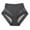 Black, variant on TMOYZQ Seamless Underwear for Women Sexy High Waist No Show Panties Breathable Tummy Control See Through Stretch Briefs Regular & Plus Size