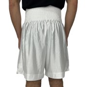 Rival Boxing Dazzle Pro Boxing Trunks - Large - White