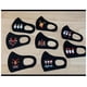 thumbnail image 1 of Tal 20pcs Mascarilla Unisex Niños Adultos Halloween Navidad Al aire libre A prueba de viento Foggy Haze Contaminación Bandana al aire libre Reutilizable A prueba de polvo Transpirable Dustpro, 1 of 2