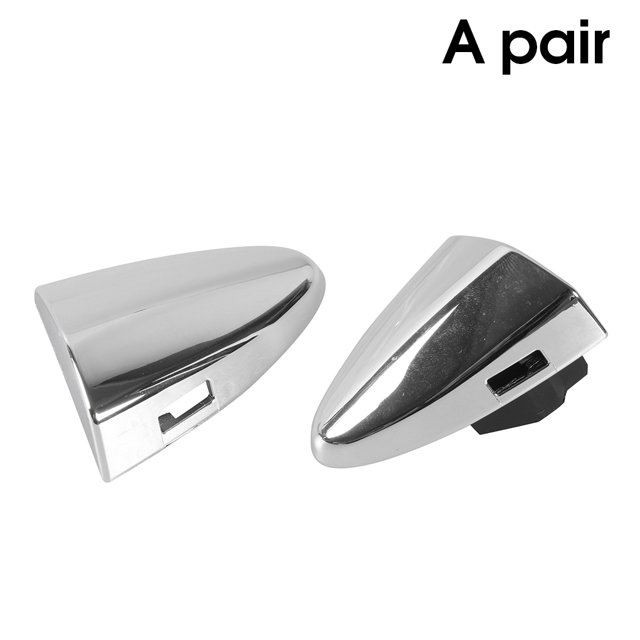 Vehicle Front Side Door Handle Cap Protection Lids Catch Covers ABS Trim Portable Cover Replacement for ES350 IS250 IS350 Left Front