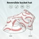 thumbnail image 2 of Fotbe Baseballs Sombrero Tipo Pescador con Estampado – Sombrero de Sol de Algodón de Moda para Playa, Golf, Pesca, 2 of 6