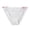 White, variant on String Underwear for Women Low Rise Bikini Panties Breathable Stretch Briefs Size S