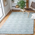 thumbnail image 2 of SAFAVIEH Marbella Matilda Diamond Area Rug, Blue, 5' x 8', 2 of 8
