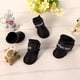thumbnail image 4 of Hot Dog Boot Impermeable Antideslizante Zapatos para mascotas Boot Dog Puppy (Negro), 4 of 9