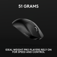 thumbnail image 2 of Logitech G PRO X SUPERLIGHT 2c wireless gaming mouse, 51 g pro-grade compact mouse with 44K DPI sensor, 2 of 6