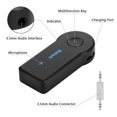 thumbnail image 4 of Bluetooth Car Adapter, Bluetooth Aux Adapter Portable Bluetooth Music Receiver, Mini Wireless 3.5mm Aux Adapter for Car Home Stereo, 4 of 5
