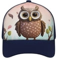 thumbnail image 1 of Owl Lover Baseball Cap Classic Golf Cap Soft Dad Hat Multicolor Adjustable Low Profile Hat Unisex, 1 of 6