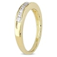 thumbnail image 2 of 1/4 Carat (ctw) Diamond Wedding Band Ring in 10K Yellow Gold, 2 of 5