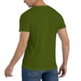 thumbnail image 5 of I Turned 60 In Quarantine Cute 60th Birthday 2021 Men'S Basic Short Sleeve T-Shirt Moss Green Medium, 5 of 5