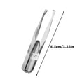 thumbnail image 3 of Pinza para cejas LED con luz, herramienta de reparación de cejas de acero inoxidable, para embellecer las cejas con luz., 3 of 9