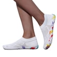 thumbnail image 4 of pwidon Barefoot Water Shoes for Women Breathable Knit Quick Dry Five Toe Minimalist Beach Swimming Pool Yoga Aqua Sock Footwear White 36, 4 of 5